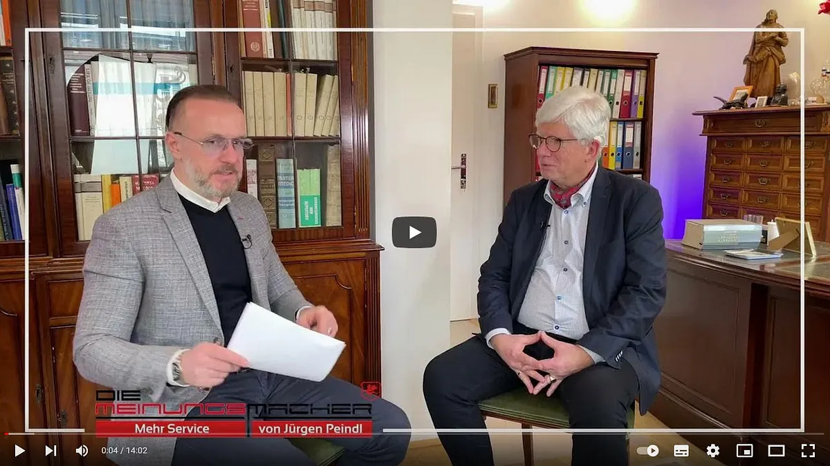 Dieser Mann ist Erfinder, Internist und Homöopath in einer Person - Univ. Prof. Dr. Michael Frass